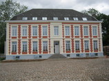 Chateau de Moulin le Comte - Frankrijk in Aire-Sur-La-Lys, Nord-Pas-de-Calais (Noord-Nauw van Calais) - Frankrijk